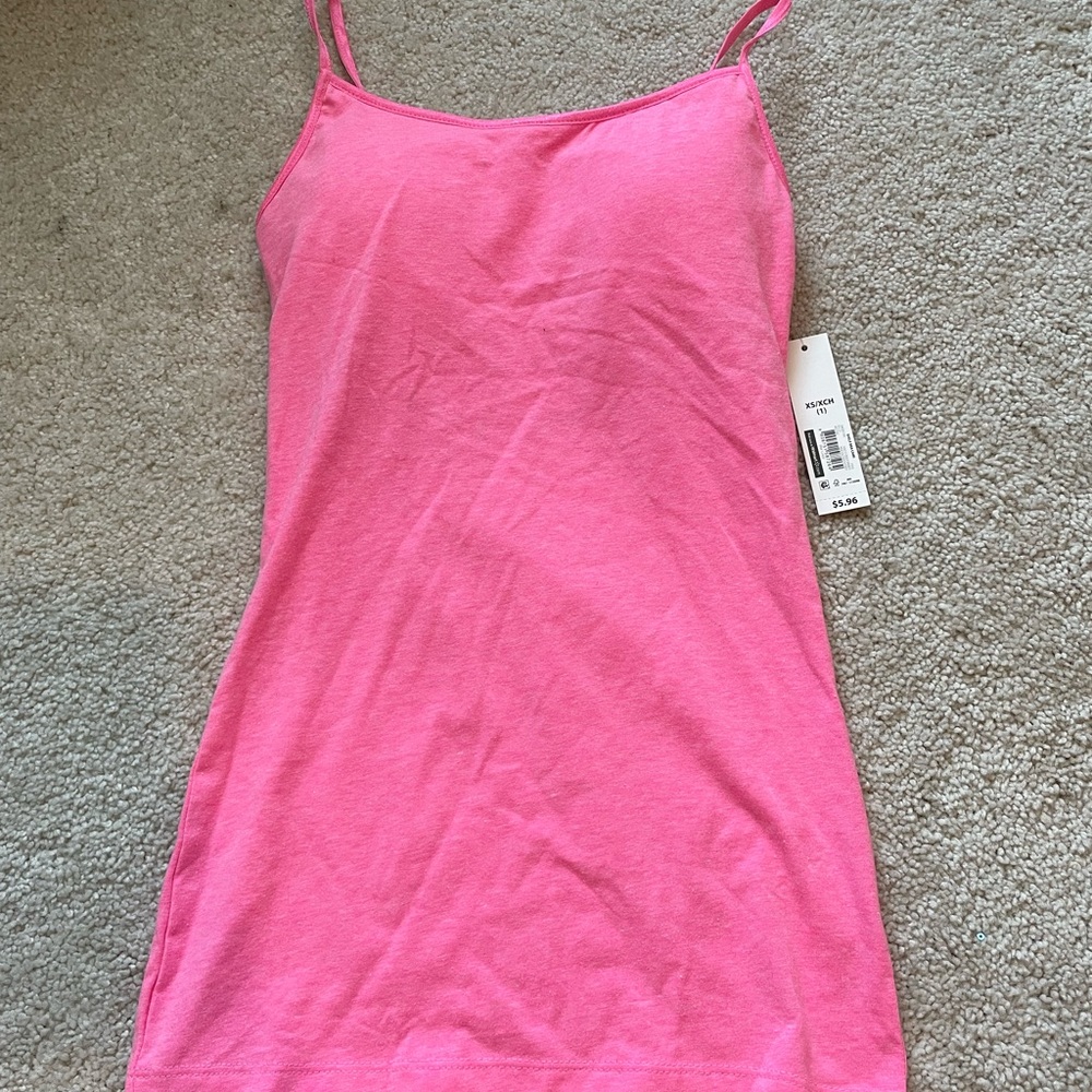 No Boundaries XS Bright Pink Tank Top